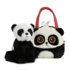 Toys-7" Bright Eyes - Panda Pet Carrier Fancy Pal Purse Plush Stuffed Animal - Your Source for Gaming Essentials