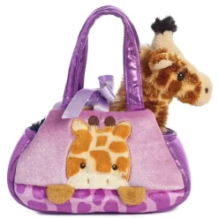 Toys-7" Peek-A-Boo - Giraffe Pet Carrier Aurora Plush Stuffed Animal - Your Source for Gaming Essentials