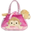 Toys-7" Peek-A-Boo - Monkey Pet Carrier Aurora Plush Stuffed Animal - Your Source for Gaming Essentials