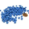 Dice-200 Six Sided D6 5mm .197 Inch Die Small Tiny Mini Miniature Blue Dice - Your Source for Gaming Essentials