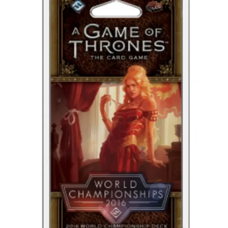 Cards-A Game of Thrones LCG: 2nd Edition - 2016 World Championship Joust Deck - Your Source for Gaming Essentials