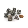 Dice-Acrylic Stardust 7-Die Polyhedral 16mm Dice Set - Supervolcano - Your Source for Gaming Essentials
