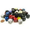 Dice-Bag of 50 Assorted Loose Opaque 16mm D6 Dice - Your Source for Gaming Essentials