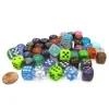 Dice-Bag of 50 Assorted Loose Signature 12mm D6 Dice - Your Source for Gaming Essentials