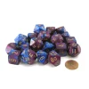 Dice-Bag of 20 Gemini Polyhedral Dice - Blue-Purple with Gold Numbers - Your Source for Gaming Essentials