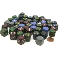 Dice-Bag of 50 Speckled Menagerie #3 D6 16mm Chessex Dice - Your Source for Gaming Essentials