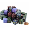 Dice-Bag of 50 Speckled 16mm D6 Numbered Dice - Your Source for Gaming Essentials