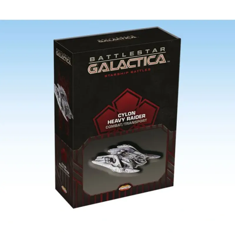 Board Games-Battlestar Galactica Starship Battles, Spaceship - Cylon Heavy Raider (Combat) - Your Source for Gaming Essentials