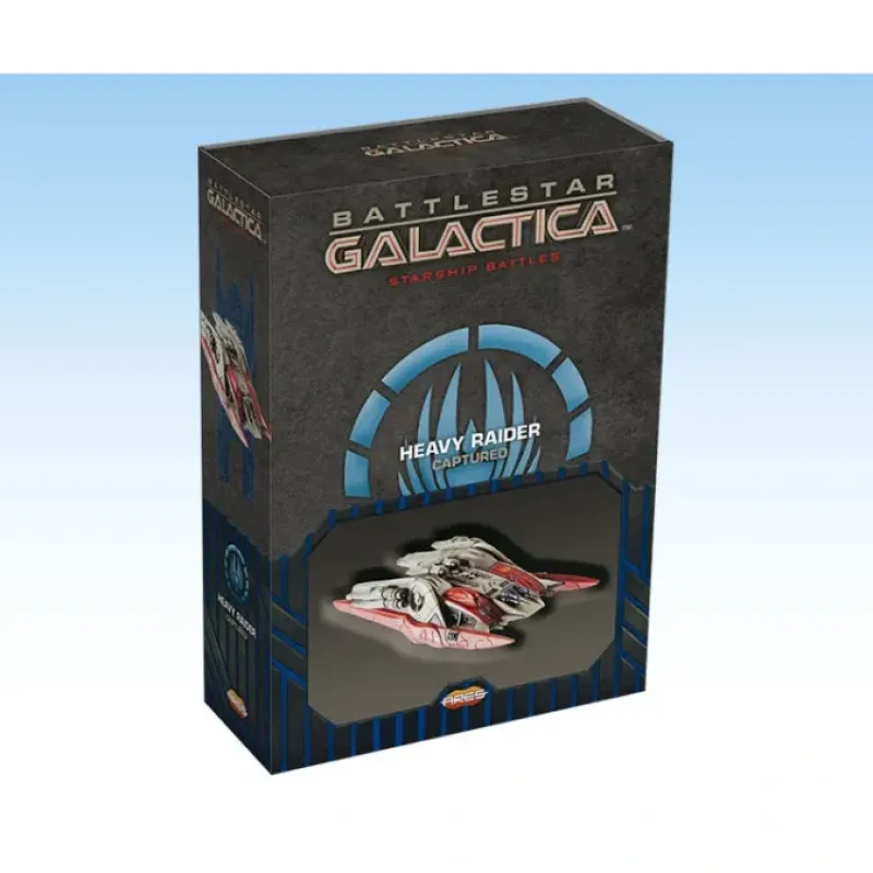 Board Games-Battlestar Galactica Starship Battles, Spaceship - Cylon Heavy Raider (Captured) - Your Source for Gaming Essentials