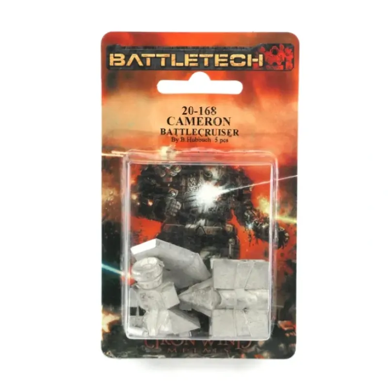 Battletech Cameron Battlecruiser #20-168 Unpainted Sci-Fi Metal Miniature Figure - Your Source for Gaming Essentials Clearance