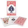 Cards-Bicycle Big Box Red Playing Cards - 4.5" Wide x 7" Tall Large Jumbo Card Deck - Your Source for Gaming Essentials