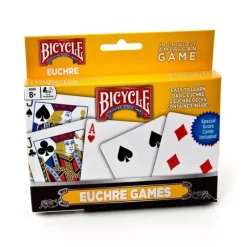 Cards-Bicycle Euchre Playing Cards - 1 Set of 2 Euchre Decks - Your Source for Gaming Essentials