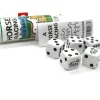 Dice>Black Horse Racing Dice Game 5 Dice Set with Travel Tube and Instructions - Your Source for Gaming Essentials