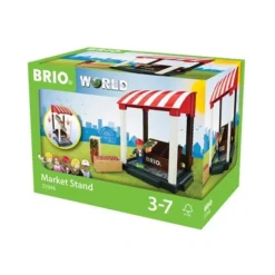 Toys-BRIO 11 Piece Market Stand Building Accessory - Your Source for Gaming Essentials