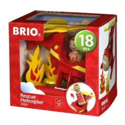 Toys-BRIO 4 Piece Rescue Helicopter Toddler Play Toy - Your Source for Gaming Essentials