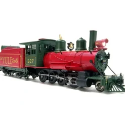 Broadway Limited 5221 BlueLine On30 Red Holiday C-16 2-8-0 w/Sound (DCC Ready) - Your Source for Gaming Essentials Trains