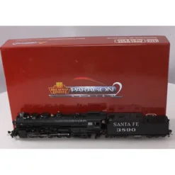 Broadway Limited 2198 HO AT&SF Baldwin 3800 2-10-2 Steam Locomotive #3890 - Your Source for Gaming Essentials Trains