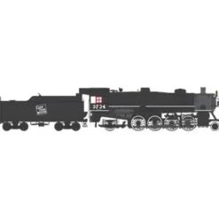 Broadway Limited 2906 HO GTW USRA Light 2-8-2 Mikado Steam Locomotive #455 - Your Source for Gaming Essentials Trains