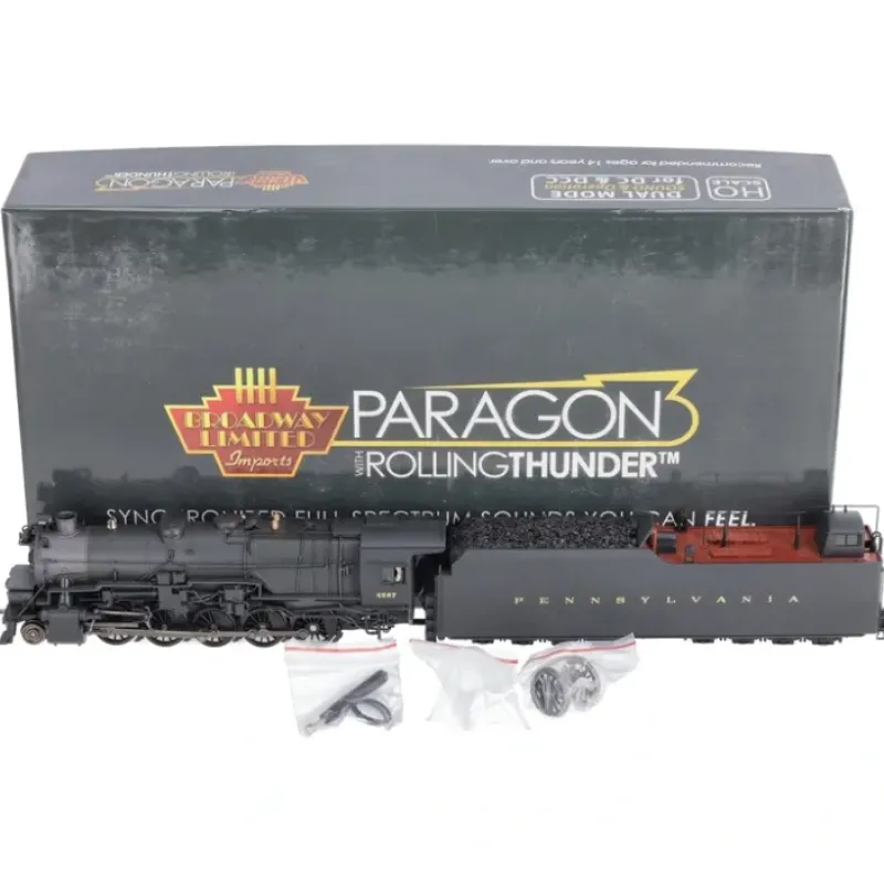 Best Sale Broadway Limited 4186 HO PRR 2-10-0 Steam Loco & Tender #4587 w/DC/DCC/Sound - Your Source for Gaming Essentials