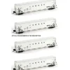 Best Broadway Limited 3172 N CR PRR Class H32 5-Bay Covered Hopper Set A (Pack of 4) - Your Source for Gaming Essentials Trains