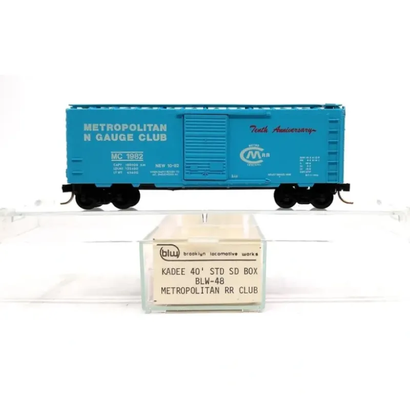 Best Sale Brooklyn Locomotive Works BLW-48 N MC 40' Boxcar #1982 NIB - Your Source for Gaming Essentials