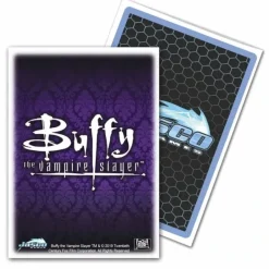 Cards-Buffy the Vampire Slayer Buffy Crest 100 Standard Size Card Sleeves - Your Source for Gaming Essentials