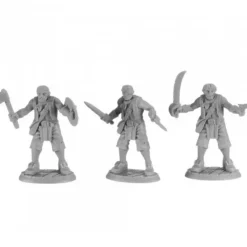 Build-a-Figure Modular Pirate (3) #30042 Reaper Legends Unpainted Plastic - Your Source for Gaming Essentials Best Sale