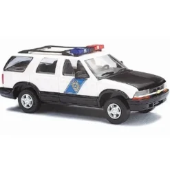 Sale Busch 46409 1:87 Chevrolet Blazer Alaska US State Police Limited Edition - Your Source for Gaming Essentials Trains