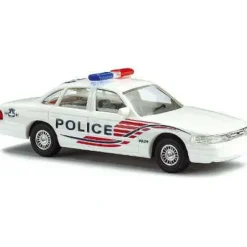 Best Busch 49011 1:87 HO Ford Crown Victoria Metropolitan Police Department - Your Source for Gaming Essentials Trains