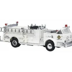 Clearance Busch 46017 HO 1:87 LaFrance Pumper Open White Fire Truck - Your Source for Gaming Essentials Trains
