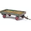 Busch 44974 HO 1958 Low-Sided Farm Trailer - Assembled - Your Source for Gaming Essentials Trains