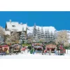 Clearance Busch 1059 HO Christmas Market Fair Scene Building Kit - Your Source for Gaming Essentials Trains