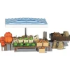 Busch 1070 HO Market Stall - Vegetables Kit - Your Source for Gaming Essentials Trains