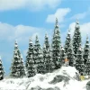 Best Busch 6466 HO Snow Covered Winter Firs (Pack of 20) - Your Source for Gaming Essentials Trains
