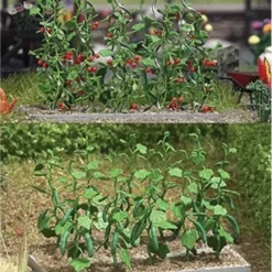 Sale Busch 1214 HO Tomato & Cucumber Plants Kit - Your Source for Gaming Essentials Trains