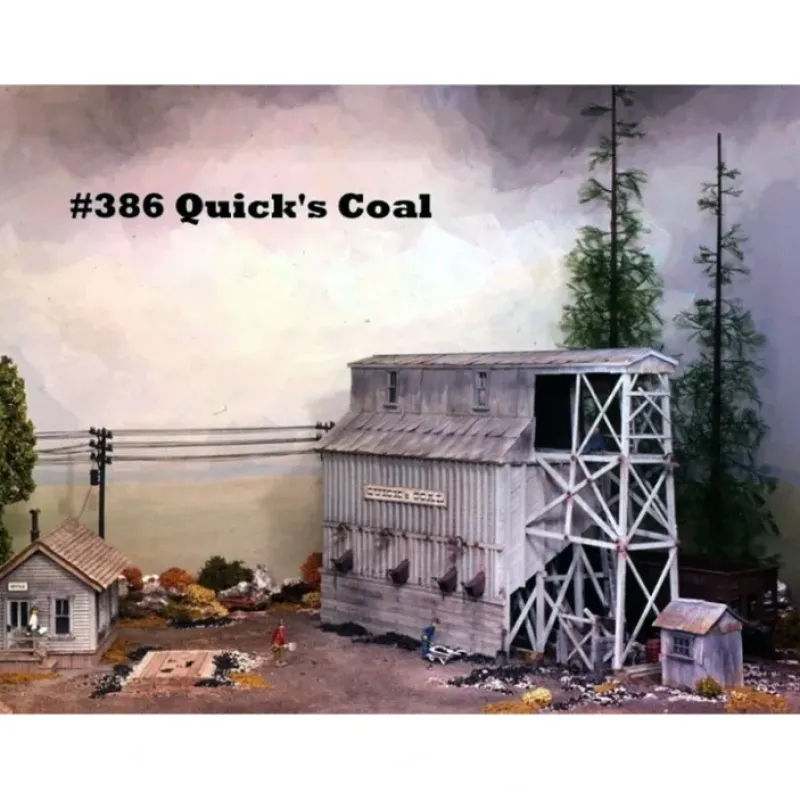 Best Sale Campbell Scale Models 386 HO Yard Quick's Coal Building Kit - Your Source for Gaming Essentials