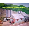 Hot Campbell Scale Models 406 HO Quincy Oil Associated Warehouse & Office Kit - Your Source for Gaming Essentials Trains