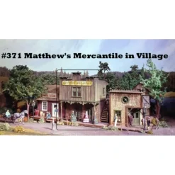 Clearance Campbell Scale Models 371 HO Matthews' Mercantile Kit - Your Source for Gaming Essentials Trains