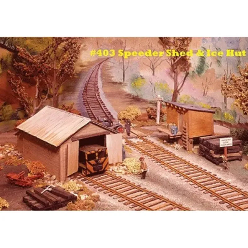 Best Sale Campbell Scale Models 403 HO Auxiliary Sheds & Signs - Your Source for Gaming Essentials