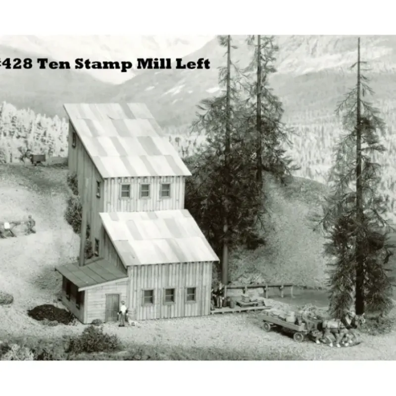 Best Sale Campbell Scale Models 428 HO Ten-Stamp Mill Building Kit - Your Source for Gaming Essentials