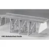 Hot Campbell Scale Models 301 HO 50' Ballasted Deck Pile Trestle (Less Ties) - Your Source for Gaming Essentials Trains