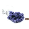 Dice>Case of 36 Deluxe Opaque Small 12mm Round Edge Dice - Purple with White Pips - Your Source for Gaming Essentials