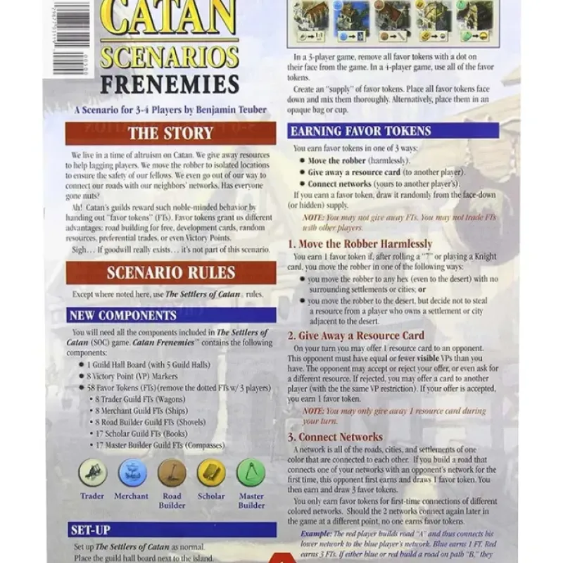Board Games-Catan: Scenario - Frenemies - Your Source for Gaming Essentials
