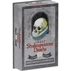 Cards-Chronicle Books Great Shakespearean Deaths Card Game - Your Source for Gaming Essentials