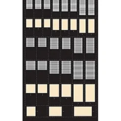 Discount City Classics 711 HO Wide Blinds 7/16" to 9/16" WideUp to 1-1/4"Tall(Pack of 36) - Your Source for Gaming Essentials Trains