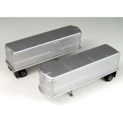 Hot Classic Metal Works 31161 HO Mini Metals Unlettered Aerovan Trailers (Pack of 2) - Your Source for Gaming Essentials Trains