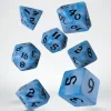 Dice>Classic Runic 7 Piece Polyhedral Dice Set - Glacier & Black - Your Source for Gaming Essentials