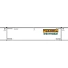 Outlet Con-Cor 453018 N JB Hunt Monon 53' Rivet-Side Container #1 (Pack of 2) - Your Source for Gaming Essentials Trains