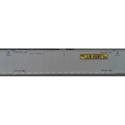 Clearance Con-Cor 453027 N JB Hunt Monon 53' Rivet-Side Container (Pack of 2) - Your Source for Gaming Essentials Trains