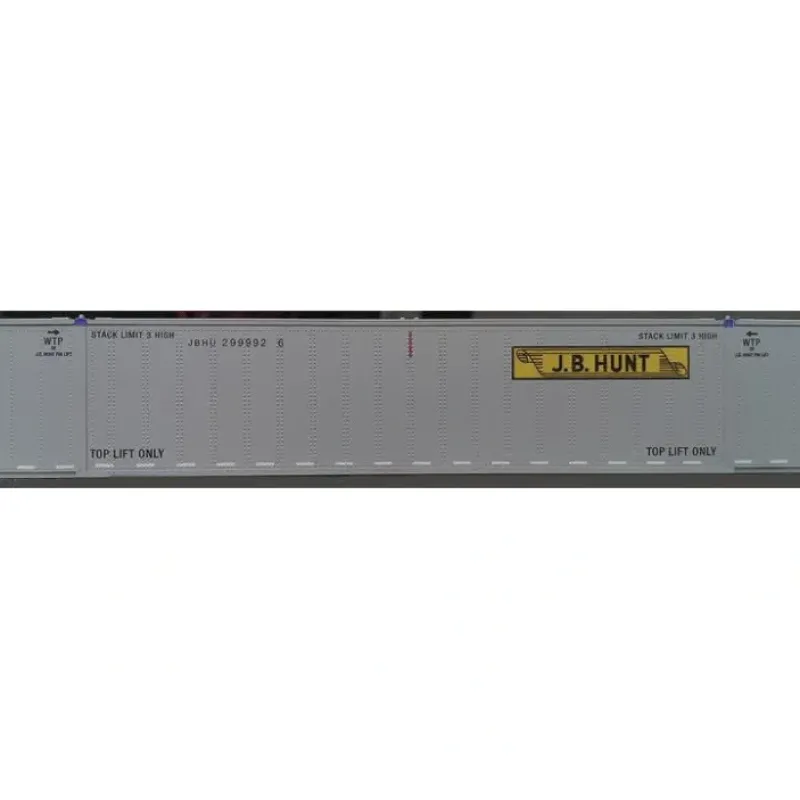 Clearance Con-Cor 453027 N JB Hunt Monon 53' Rivet-Side Container (Pack of 2) - Your Source for Gaming Essentials Trains